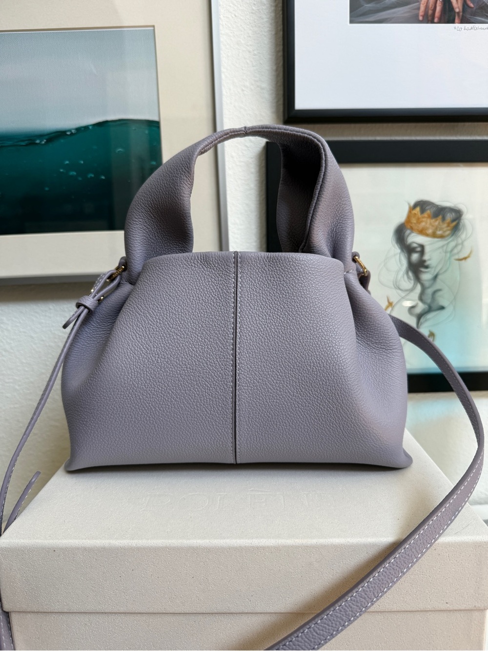 Polene Numéro Neuf Mini - Mauve Grainé